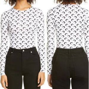 BRAND NEW MARINE SERRE - Printed moon Top Size Medium